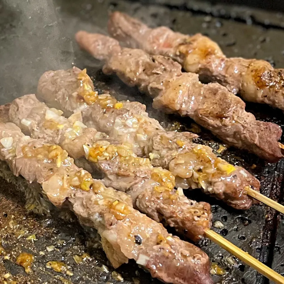 馬肉炙り串