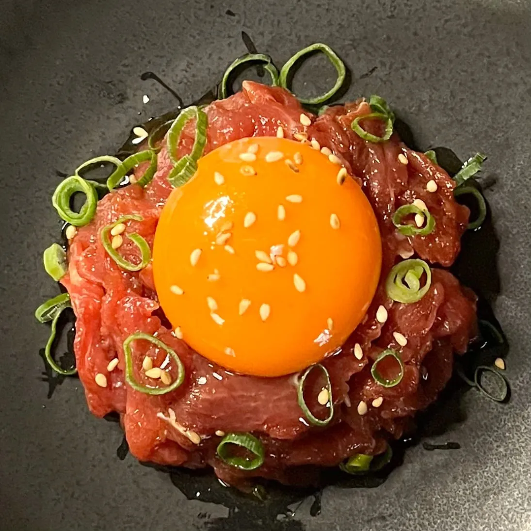 細切りユッケ